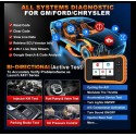 LAUNCH Creader Elite 2.0 FGC for Ford GM Chrysler Full System Bi-Directional Diagnostic Scanner ECU Coding Bi-directional Control Special Service