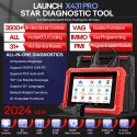 2024 Launch X431 PRO STAR Bidirectional Diagnostic Scanner Supports CAN FD DoIP 31 Service Functions ECU Coding upgrade of X431 V and Pro Elite